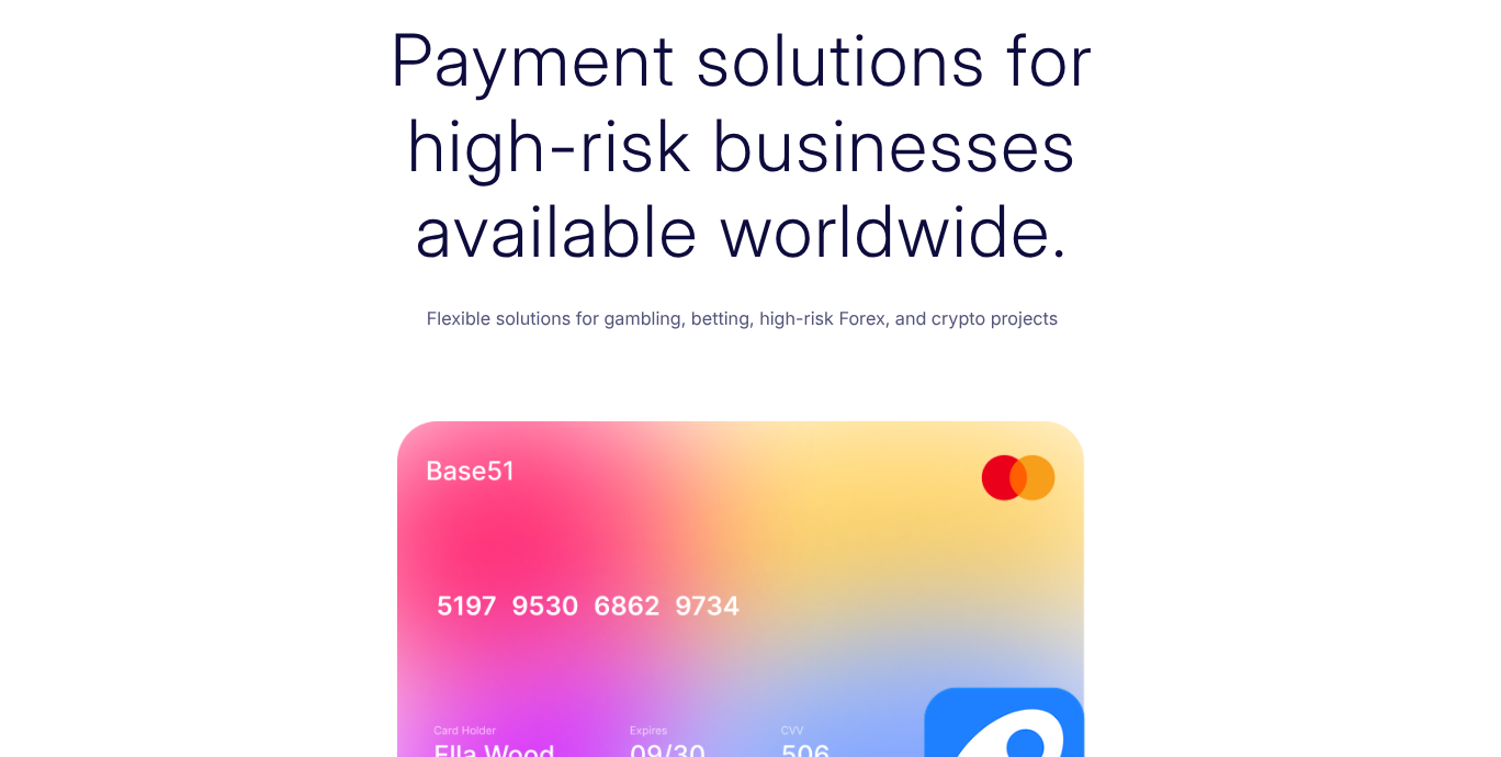 Платежное решение для high-risk проектов Base51.сo: обзор сервиса и реальные отзывы
